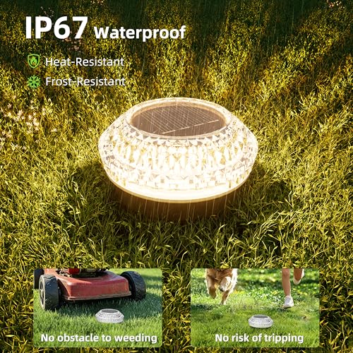 Mini Solar Ground Lights Outdoor (16 Count)