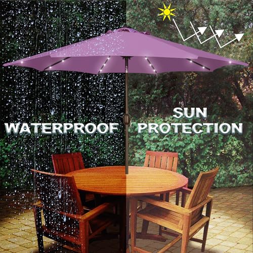 9 ft Solar Umbrella