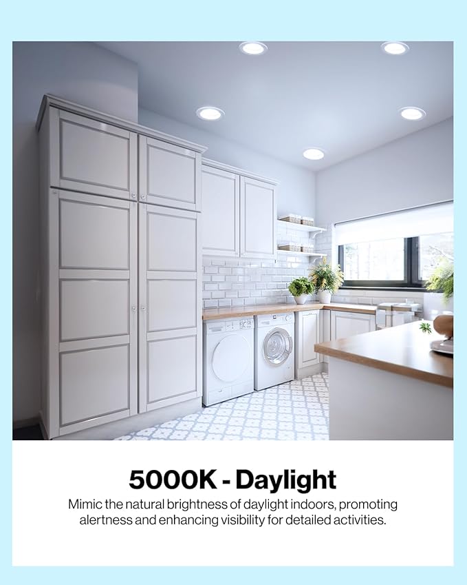 Sunco 72 Pack BR30 Light Bulb LED Recessed Can Light Bulbs, Indoor Flood Lights 850 LM, 11W (65W Equivalent), 5000K Daylight, Dimmable, E26 Base, for Home, Kitchen, Bedroom UL