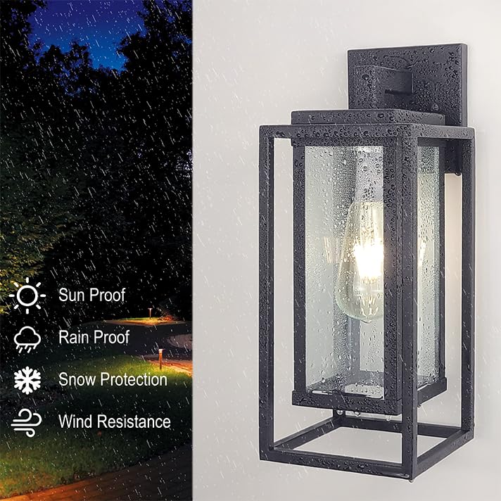 14" Double Cage Outdoor Wall Light (2 Count)