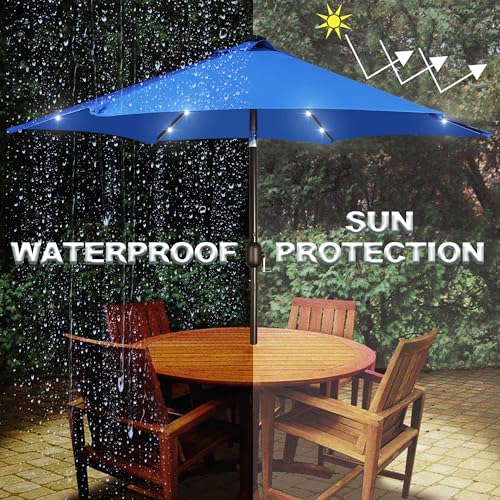 7.5 ft Solar Umbrella
