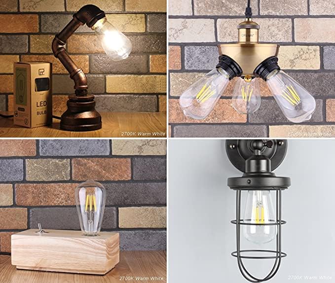 Dimmable Vintage Edison Bulb 4W