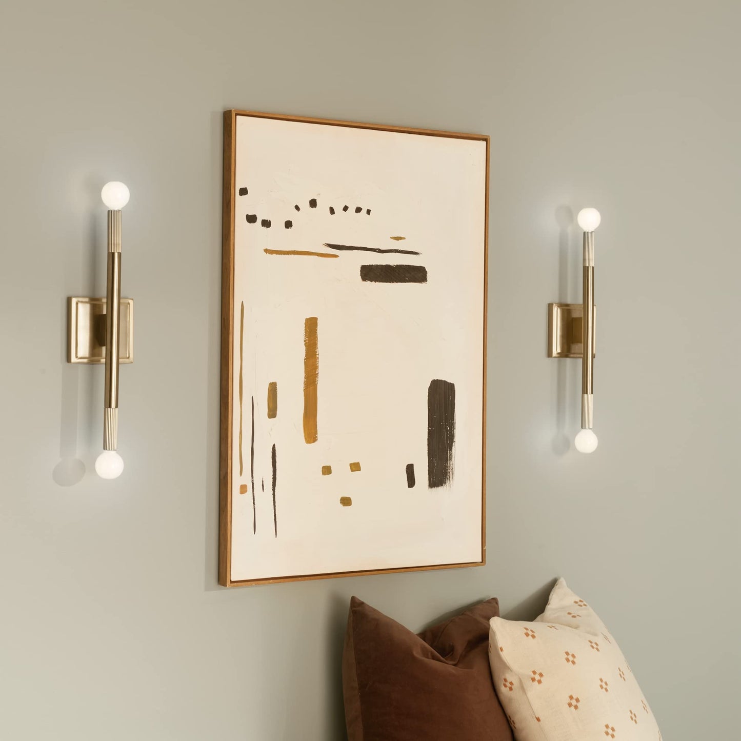 Odensa 17" 2 Light Wall Sconce Light