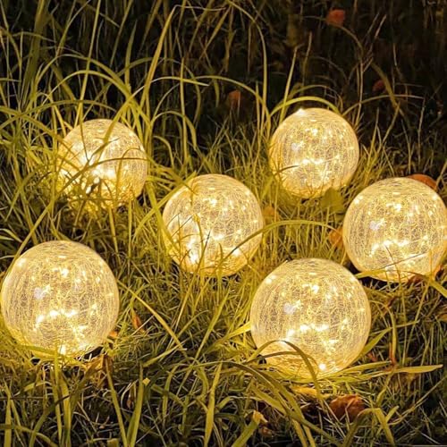 Solar Garden Lights Outdoor Waterproof (6 Count)