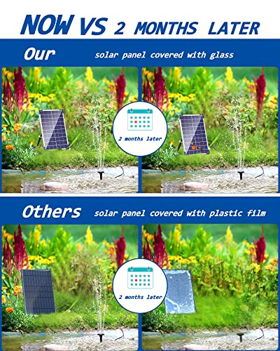 7.5W Solar Water Pump Outdoor 80 GPH with Dry