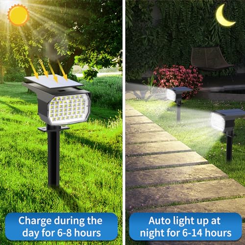 Solar Spot Lights Outdoor 10 Pack (10 Count)