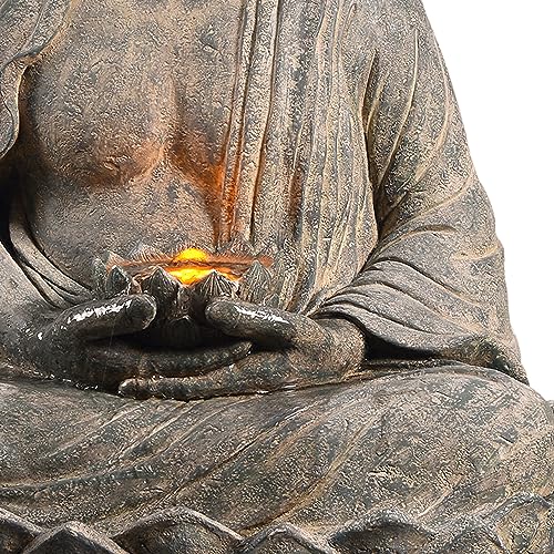 Buddha Zen Statue Water Fountain