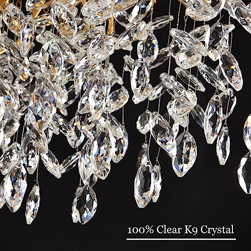 Modern Crystal Tree Branch Chandelier