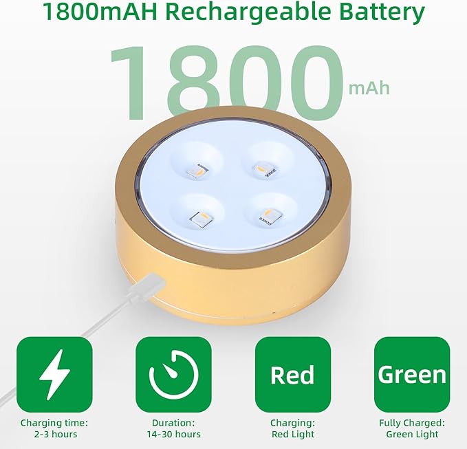 2 Pack Wireless Picture Lights for Wall,Rechargeable Picture Light Battery Operated with Remote,Dimmable Painting Light for Art Display,RGB Battery Wall Lights for Dartboard Photo Frame Gallery.Gold