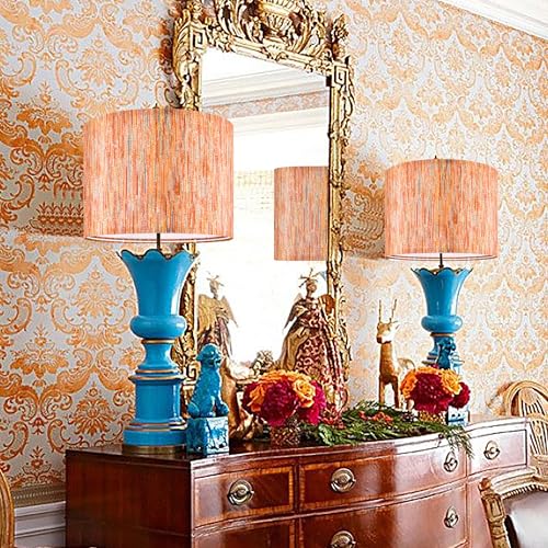 GO&S0 Large Colorful Lamp Shades for Floor Lamps and Table Lamp (2 Count)