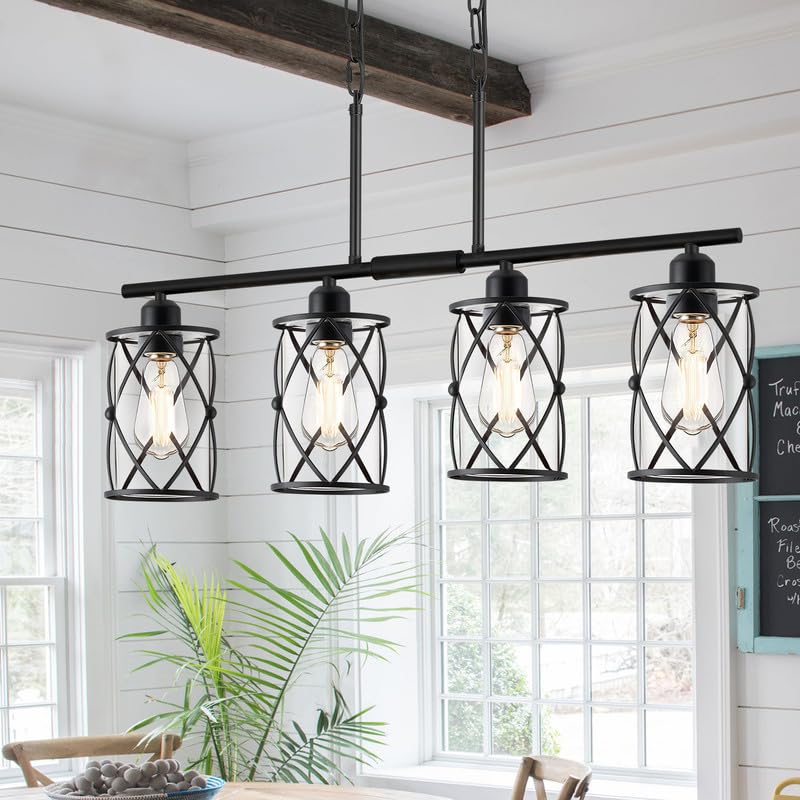 4 Light Kitchen Island Lighting