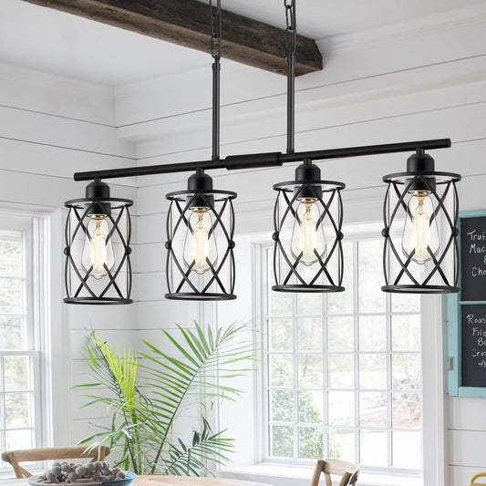 4 Light Kitchen Island Lighting