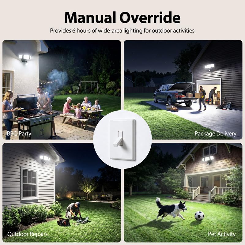 100W LED Motion Sensor Outdoor Lights