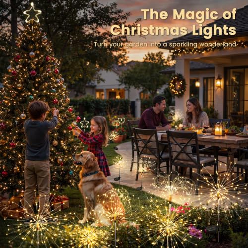 Solar Garden Lights Outdoor (2 Count)