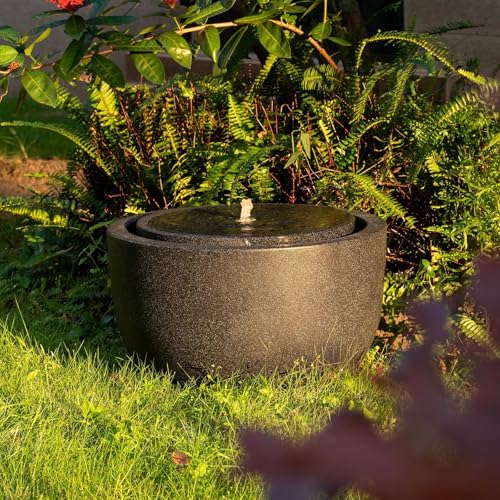 12.60” H Outdoor Water Fountain Made with Eco