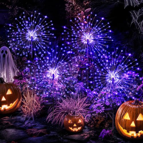 4 Pack Solar Firework Lights Outdoor (4 Count)