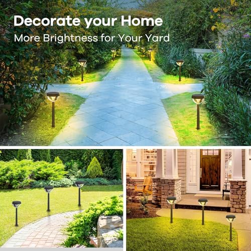 Solar Pathway Lights 8 Pack (8 Count)