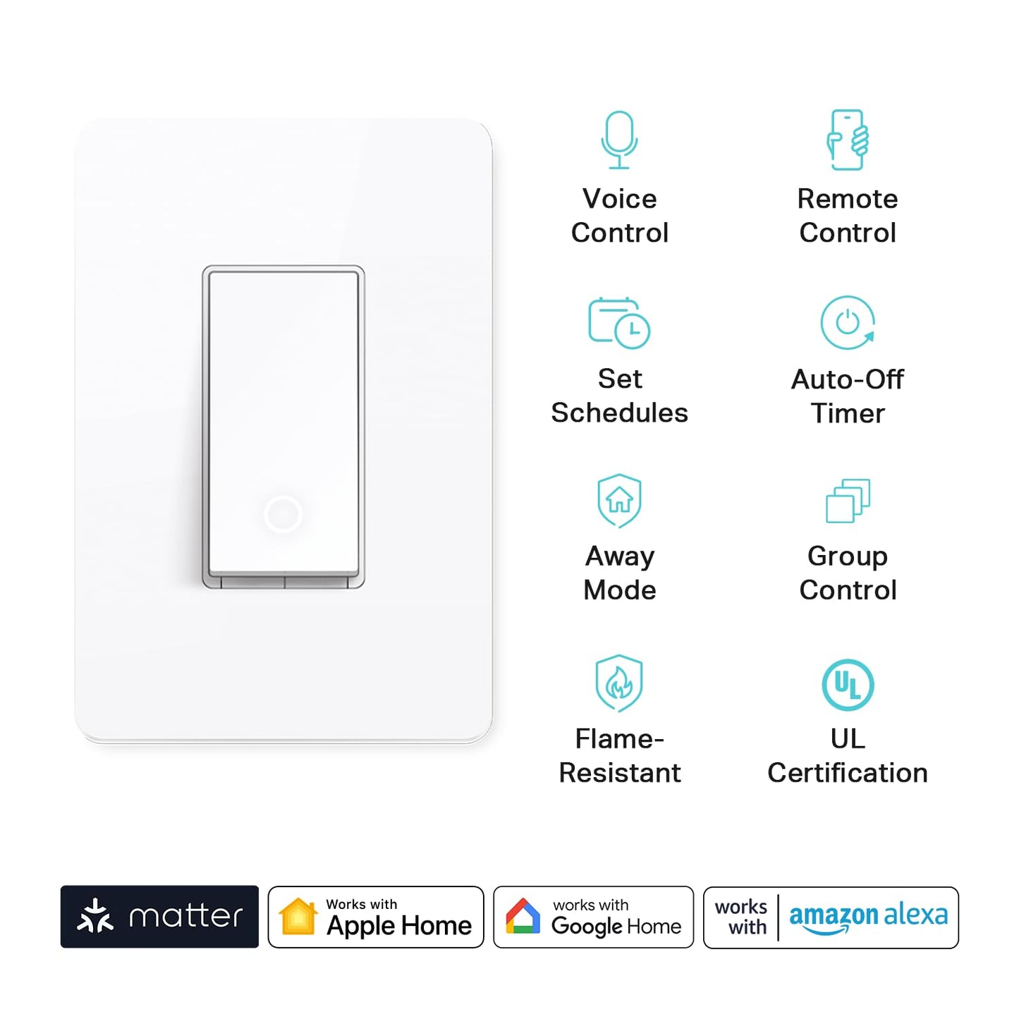 Kasa Matter Smart Light Switch