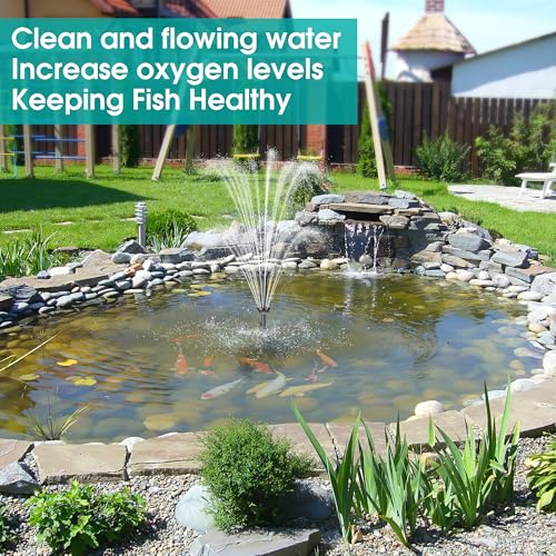 Pond Filter with Fountain Pump Kits