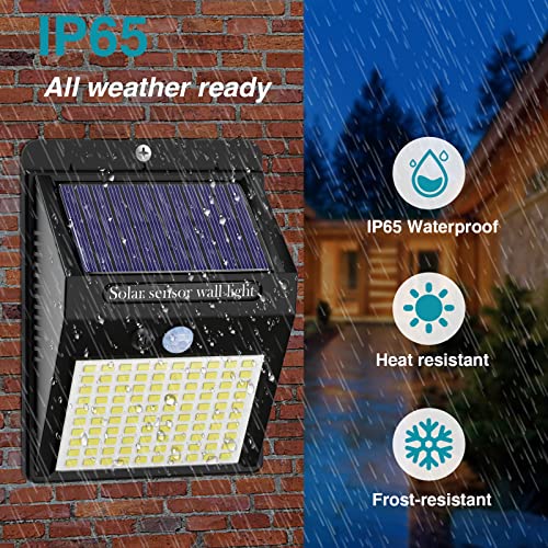 6 Pack Solar Motion Lights Outdoor (6 Count)