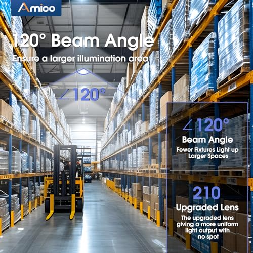 20 Pack UFO LED High Bay Light 150W 21000lm 5000K (20 Count)