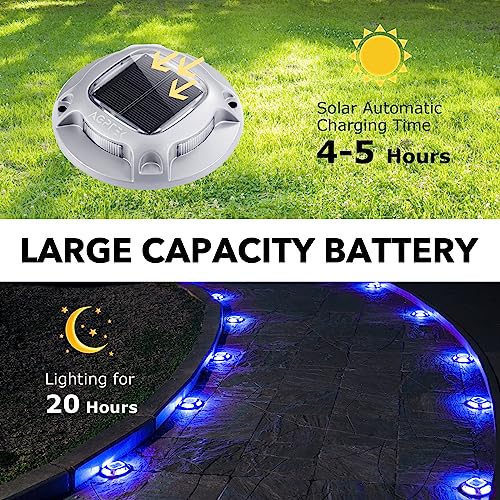 Solar Driveway Lights Outdoor 24 Pack (24 Count)
