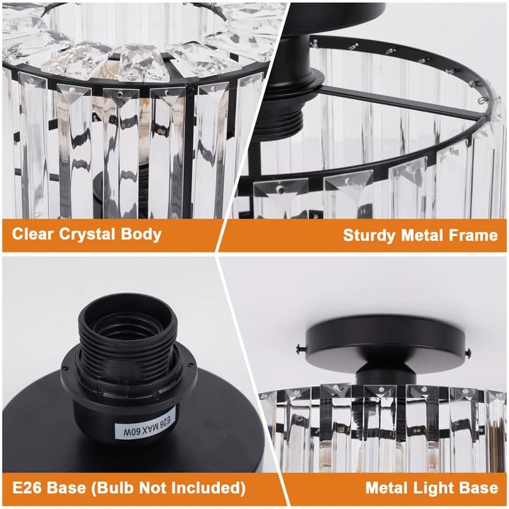 Crystal Ceiling Light