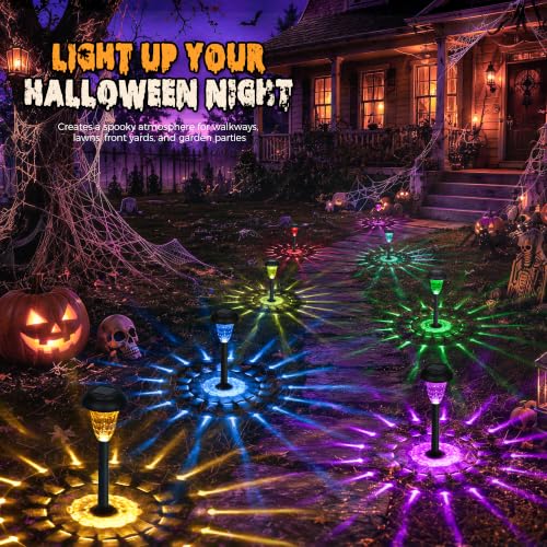 Solar Lights Outdoor Waterproof for Pathway (8 Count)