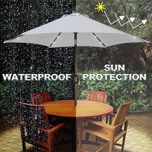 7.5 ft Solar Umbrella