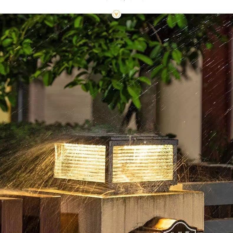 Solar Outdoor Post Light 24X24in