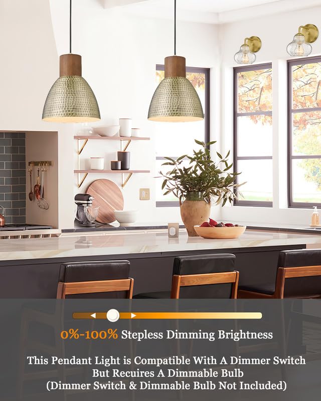 Hammered Pendant Light Fixtures