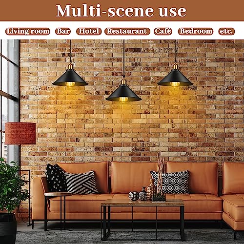 6 Pcs Industrial Pendant Light (6 Count)