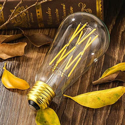 LED Edison Bulb Dimmable 12W 3000K Soft White 1200LM (4 Count)