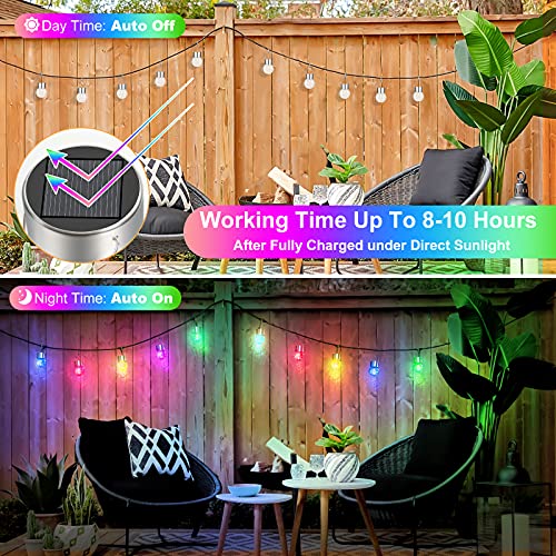 12Pack Outdoor Hanging Solar Lights (12 Count)