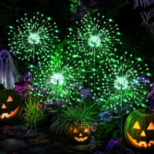 4 Pack Solar Firework Lights Outdoor (4 Count)