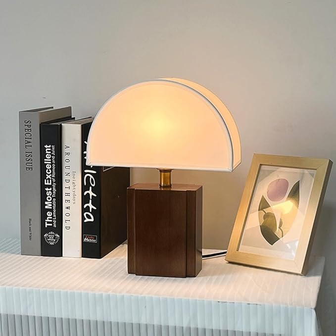 Japanese Style Wabi-sabi Bedroom Study Room Decoration Desk Light Retro Classic Living Room Counter Desk Lamp Made Of Fabric Wooden Table Lamp For Hotel Front Desk Coffee Shop B&B Lighting Fixture