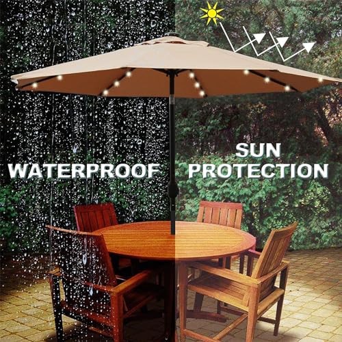 9 ft Solar Umbrella