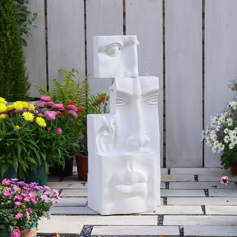 Modern Floor Standing Waterfall Outdoor Fountains