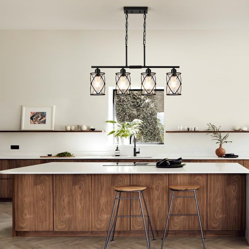4 Light Kitchen Island Lighting