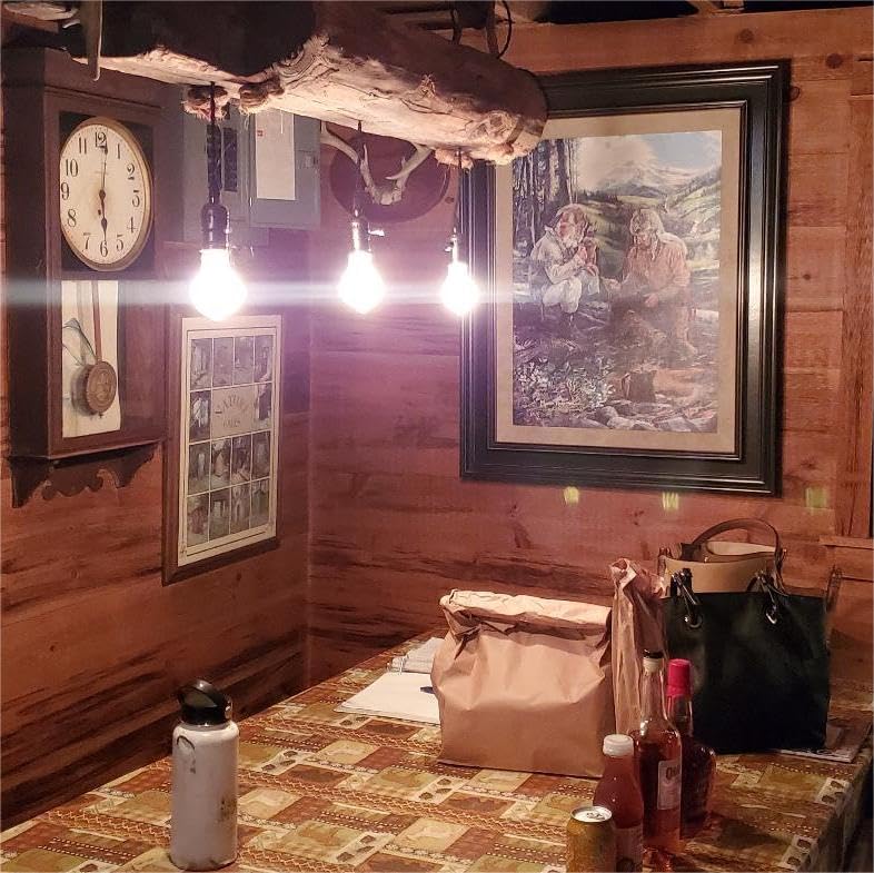 Vintage Plug in Pendant Light Kit with 1