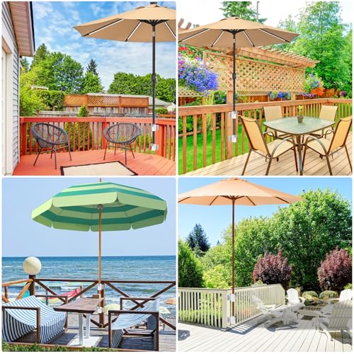 Deck Railing Umbrella Holder