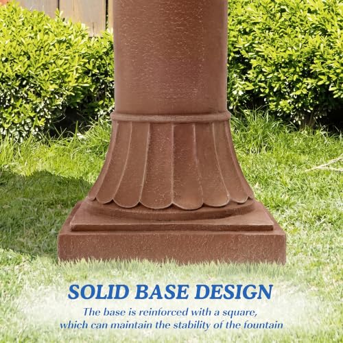48.4" H Italian Outdoor Water Fountains