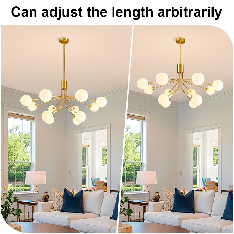 Gold Modern Chandelier 12