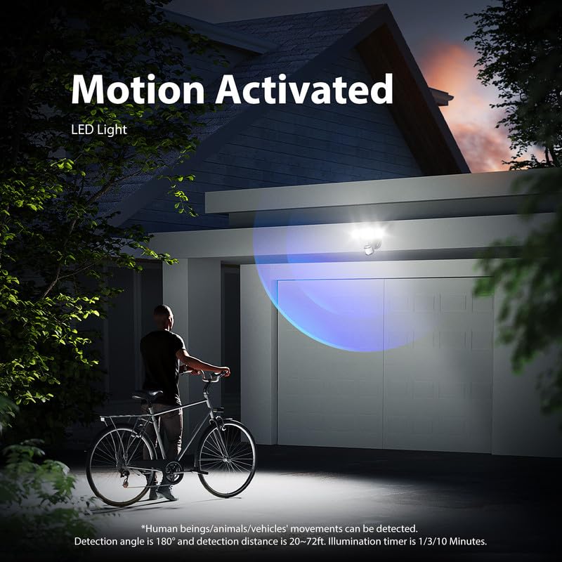 100W LED Motion Sensor Outdoor Lights