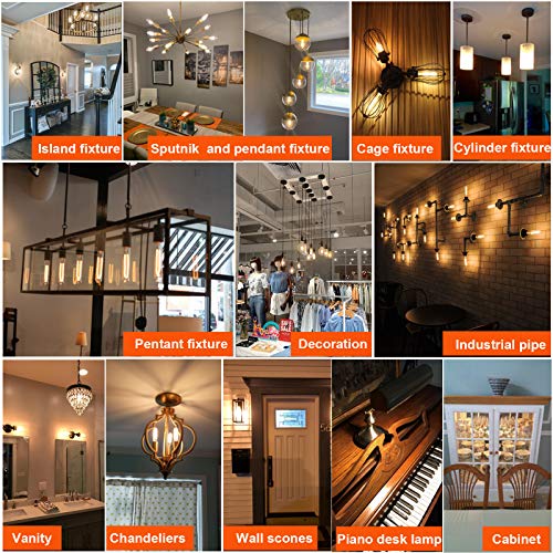 T10 Led Bulb Dimmable (6 Count)