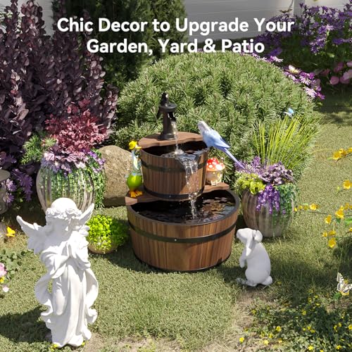 2 Tier Outdoor Water Fountain