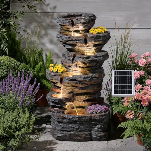 Solar Water Fountain Outdoor 6