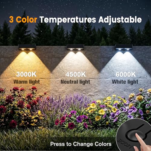 Solar Deck Lights Outdoor 12 Pack (12 Count)