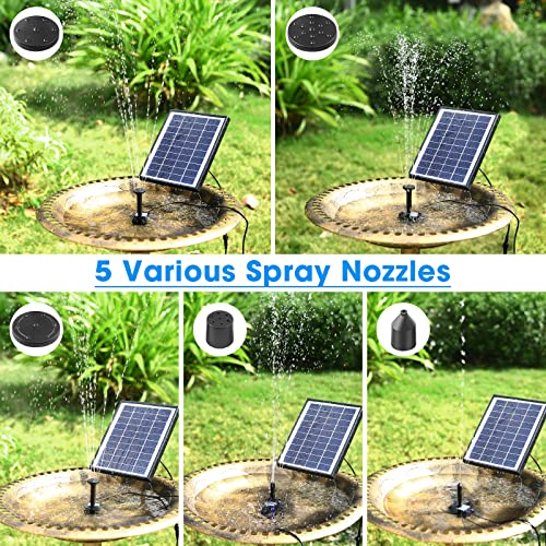 Solar Bird Bath Fountain Pump