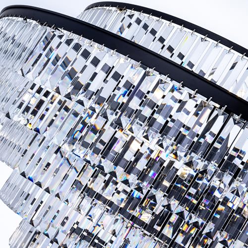 Large Crystal Chandelier